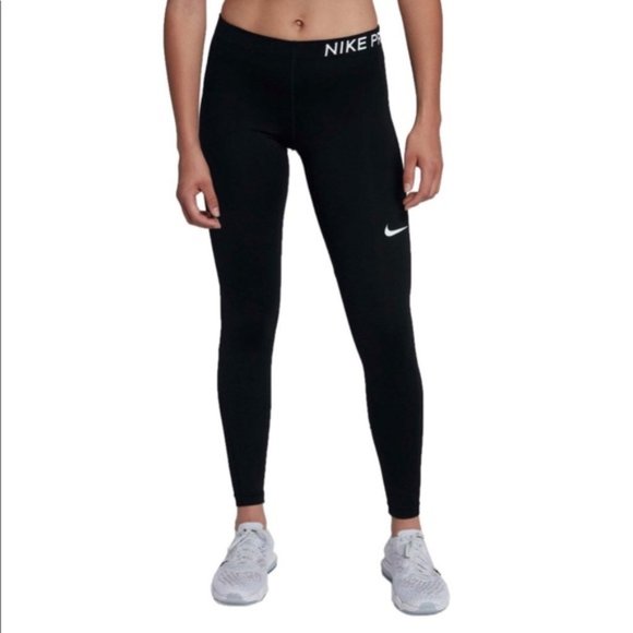 Nike Pants - Small Nike pro full length black dri fit leggings